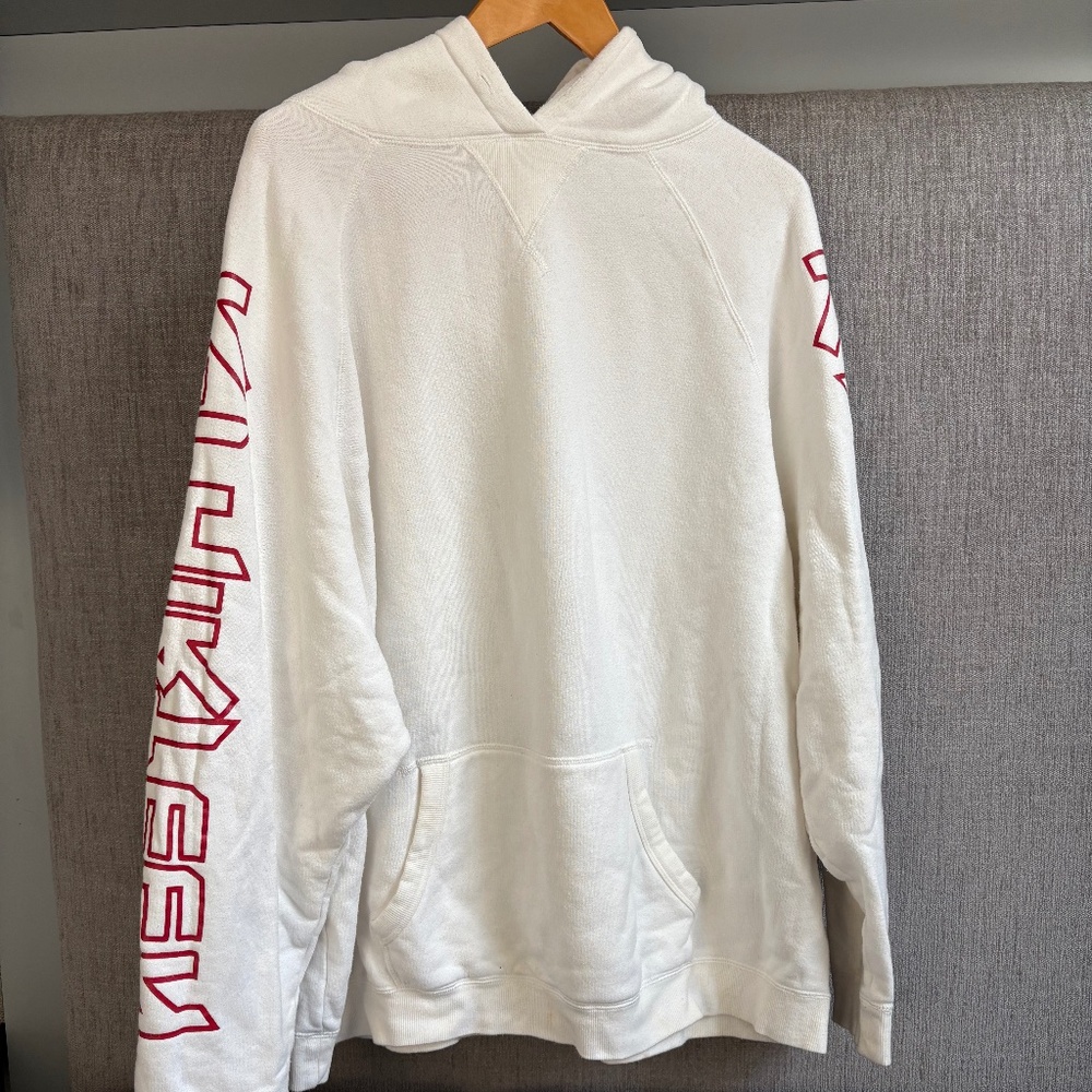 R13 White Hoodie